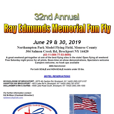 32nd Annual RCCR Ray Edmunds Memorial Radio Control Air Show and Fun Fly