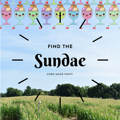 Corn Maze Hunt: Find the Sundae