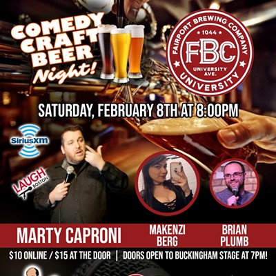 Comedy and Craft Beer, need we say more?