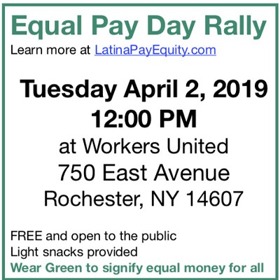 Equal Pay Day Rally
