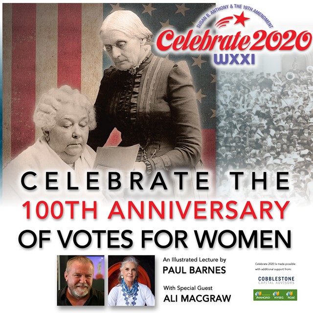 WXXI Celebrate the 100th Anniversary of Votes for Women Virtual Event