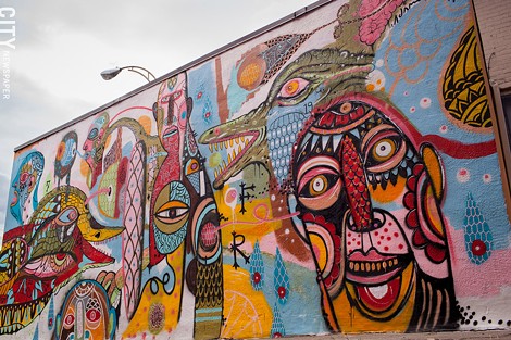 2013 mural, "Understand," by Adam Francey on the south side of Personal Fx Hair Studio on - South Avenue. - FILE PHOTO