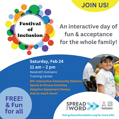 3rd Annual Festival of Inclusion