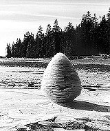 A Blair Witch cairn? "Ice-cone 1," as it appears in "Rivers and Tides."