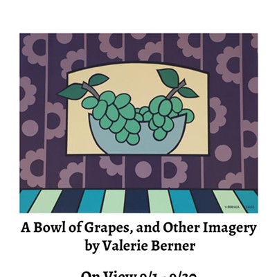 A Bowl of Grapes, and Other Imagery by Valerie Berner
