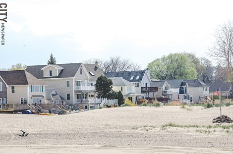 A plan to manage Lake Ontario's water levels will affect lakefront property. - PHOTO BY MARK CHAMBERLIN