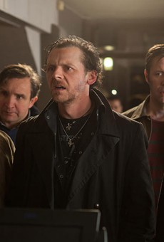 A scene from "The World's End."