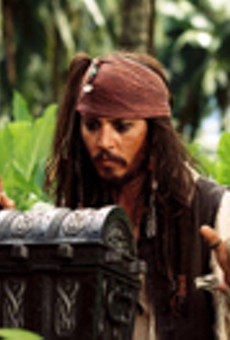 All hands on Depp: Captain Jack
    Sparrow covets the Dead Man's Chest.