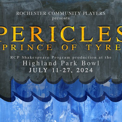 Auditions for the Rochester Community Players production of "Pericles, Prince of Tyre" by William Shakespeare