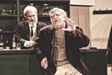 PHOTO BY ANNETTE DRAGON - Bill Alden portrays Bull McCabe in the Irish Players of - Rochester production of "The Field." The play is currently on stage at MuCCC through March 29.