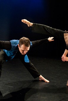 Bill Evans and Don Halquist (pictured here) will perform during "An Evening of Dance and Performance Art" on Saturday, July 5. The performance will&#10;be a Rochester farewell to Evans and Halquist. The two are relocating to Providence, Rhode Island.