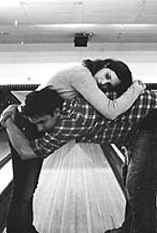 Bowling for porcupine: Zooey Deschanel and Paul Schneider in "All the Real Girls"