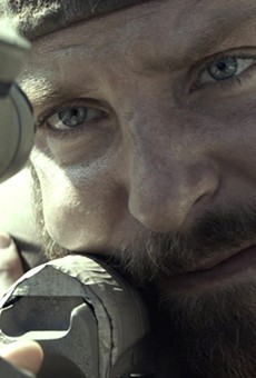 Bradley Cooper takes aim in "American Sniper."