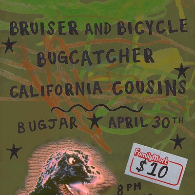 California Cousins / bugcatcher / Bruiser & Bicycle