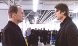 COURTESY THE WEINSTEIN COMPANY - Chance encounter: Bruce Willis and Josh Hartnett in the - surprisingly funny thriller "Lucky Number Slevin."