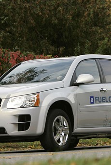 Chevrolet Equinox fuel cell vehicle. COPYRIGHT GENERAL MOTORS