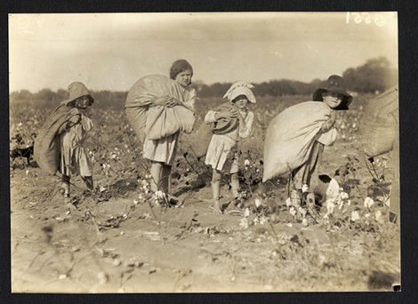 "Child Labor" by Lewis W. Hine. Ca. 1913. Currently on display at George Eastman House - PHOTO COURTESY GEORGE EASTMAN HOUSE