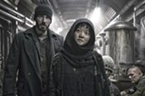 PHOTO COURTESY THE WEINSTEIN COMPANY - Chris Evans and Ah-sung Ko in “Snowpiercer.”