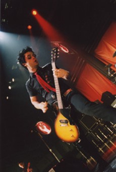 Cool move of the week: Billie Joe Armstrong at Blue Cross Arena.