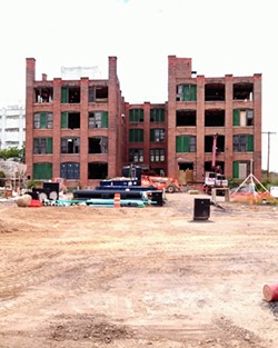 DePaul's Carriage Factory Apartments development is a brownfield redevelopment project. - PHOTO BY JEREMY MOULE