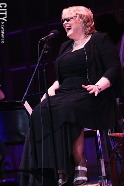 Diane Schurr performed at Kilbourn Hall. - PHOTO BY FRANK DE BLASE