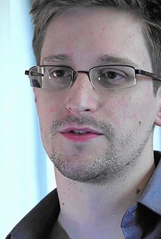 Edward Snowden in “Citizenfour.”