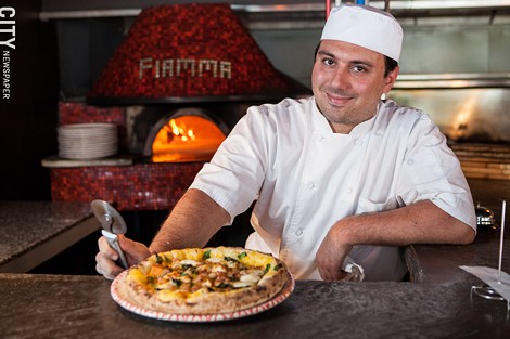 Fiamma Chef/Owner Giuseppe Paciullo. As a child, Paciullo was fascinated with the cooking process. - PHOTO BY JOHN SCHLIA