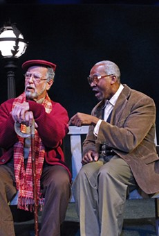 Fred Nuernberg and Reuben J. Tapp appear in the Blackfriars Theatre production of “I’m Not Rappaport.”