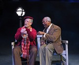 PHOTO BY DAN HOWELL - Fred Nuernberg and Reuben J. Tapp appear in the Blackfriars Theatre production of “I’m Not Rappaport.”
