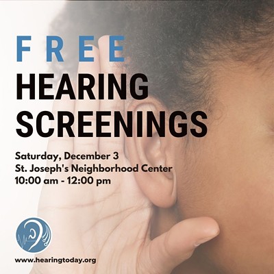 FREE Hearing Screenings - Sat., 12/3