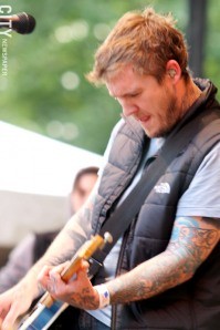 Gaslight Anthem played the Bonzai Fest at Highland Bowl on Saturday, July 28. PHOTO BY WILLIE CLARK