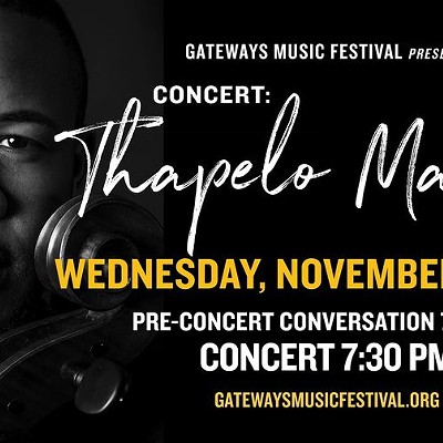 Gateways Music Festival: Thapelo Masita, cello