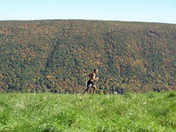 Goose Adventure Racing’s Out of Bounds trail half-marathon is held at Bristol Ski Resort in October. The group focuses on off-trail races. - PHOTO PROVIDED