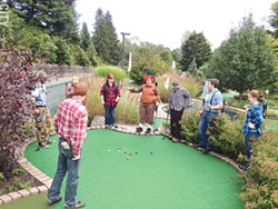 Grab your friends and tour the local minigolf courses around the state. - PHOTO BY MATT DETURCK