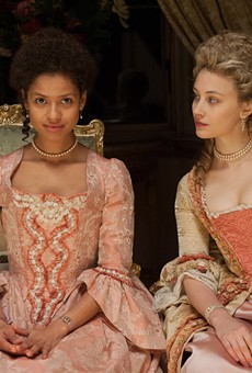 Gugu Mbatha-Raw and Sarah Gadon in "Belle."