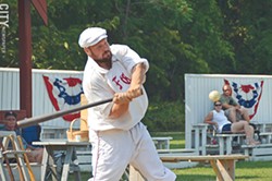 Historic base ball at Genesee Country Village & Museum in Mumford. - FILE PHOTO