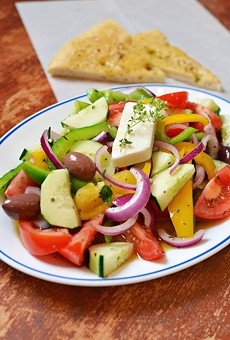 Horitaki salad from Voula's Greek Sweets.