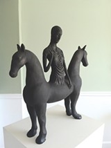 PHOTO PROVIDED - "Horse Goddess" by ceramic artist, Robin Whiteman, whose work will be featured as part of Rochester Contemporary's "Makers and Mentors" exhibition in February.
