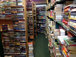 Inside Rick's Recycled Books on Monroe Ave. - PHOTO BY MATT DETURCK