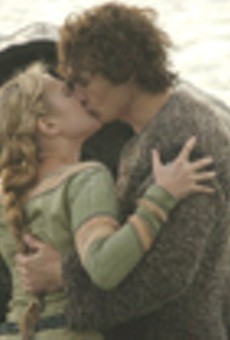 It'll never last: Sophia Myles and
    James Franco are Isolde and Tristan.