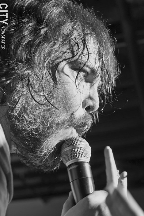 Jack Black performs at SXSW as part of Tenacious D.
