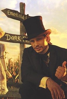 James Franco and China Girl in "Oz the Great and Powerful."