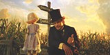PHOTO COURTESY WALT DISNEY PICTURES - James Franco and China Girl in "Oz the Great and Powerful."