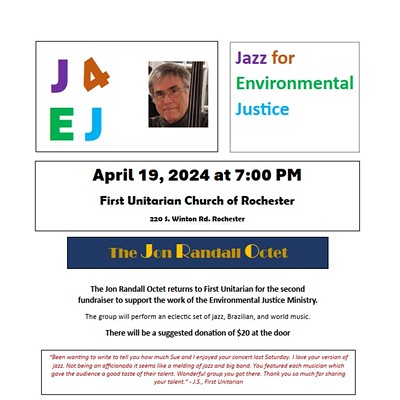 JAZZ for Environmental Justice with Jon Randall Octet