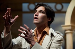 Jeff Irving as Fabrizio Naccarelli in The Light in the Piazza. PHOTO BY EMILY COOPER