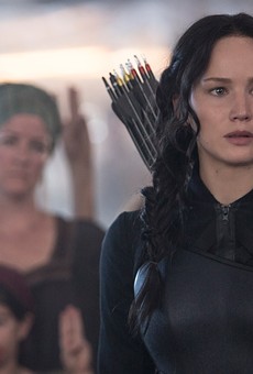 Jennifer Lawrence in “The Hunger Games: Mockingjay – Part 1.”