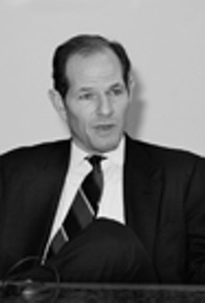Looking for a big win to force reform in Albany: the Dems' Eliot Spitzer.