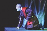 PHOTO BY ANNETTE DRAGON - Mark Casey is "King Lear" in the production presented by The Shakespeare Players, which opened last week at MuCCC.