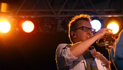 Mingo Fishtrap, at the 2013 Xerox Rochester International Jazz Festival. - PHOTO BY MATT DETURCK