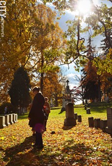 Mount Hope Cemetery is home to a variety of themed walks each fall.